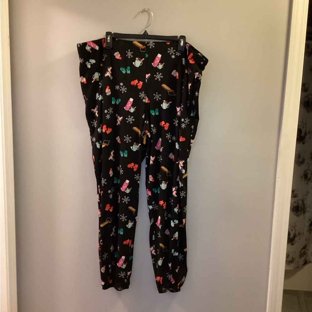 Walmart Brand holiday sleep lounge pant Woman’s size 2X - Picture 5 of 15